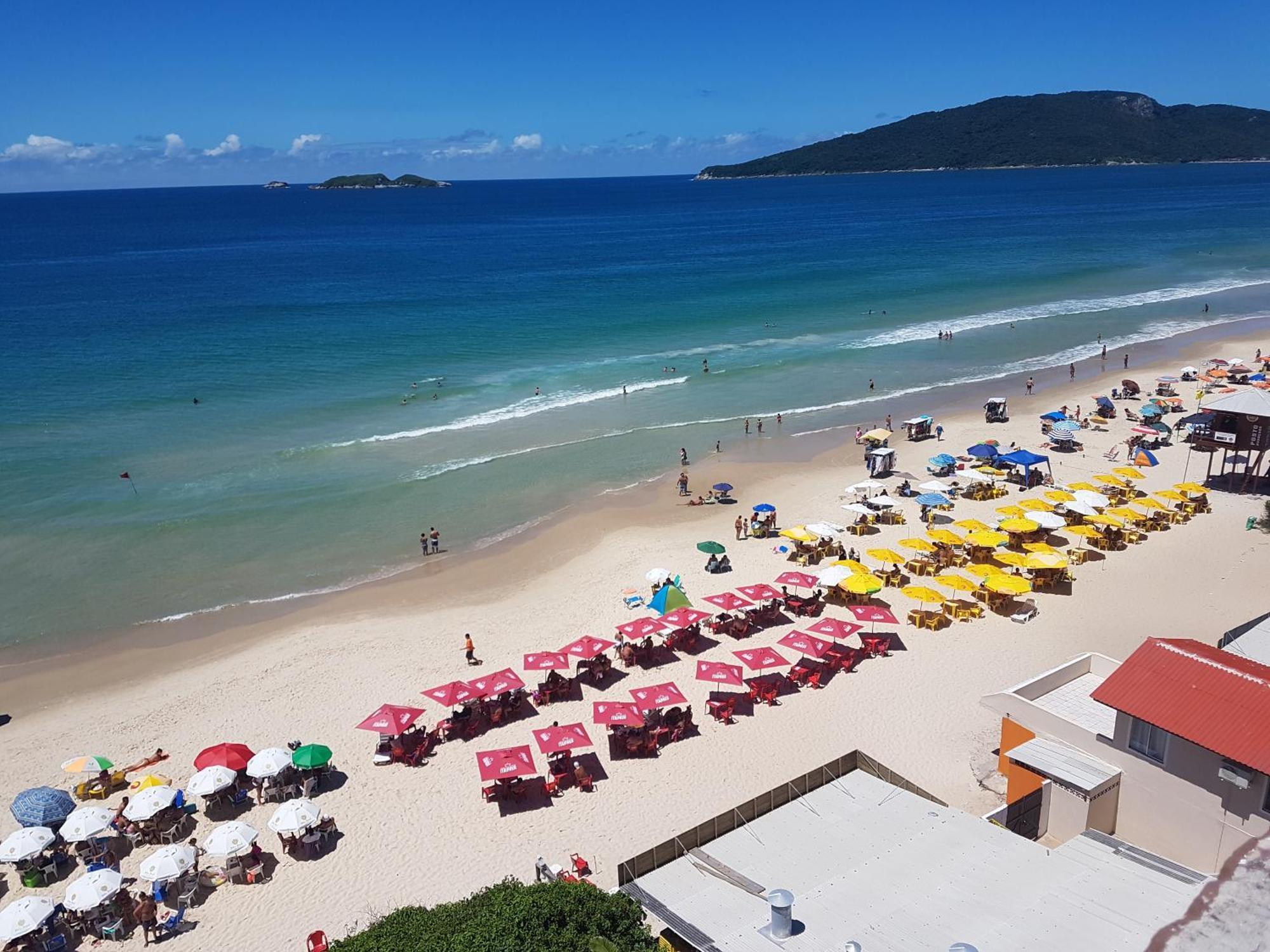 Florianópolis Palm Beach Apart Hotel חדר תמונה